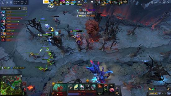 Dota2不朽杯S1复建赛中太阳黑子取得三连胜